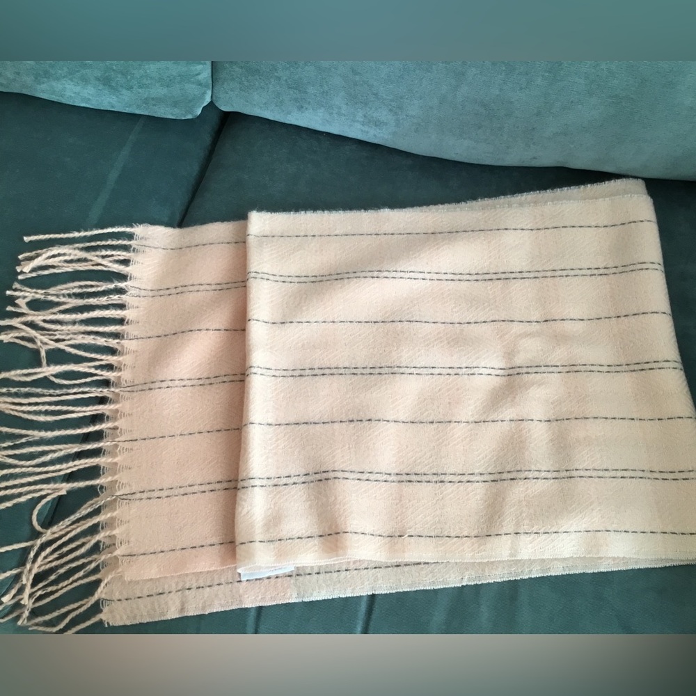 NWT Scarf with Fringe